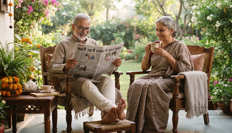 बढ़ती उम्र में आराम के सरल सुझाव